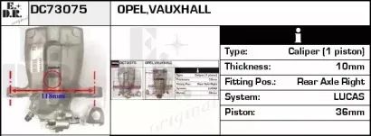 Тормозной суппорт EDR купить