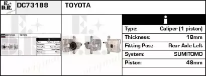 Тормозной суппорт EDR купить