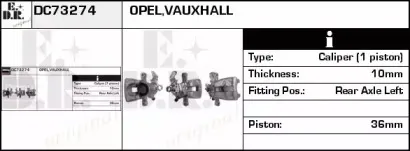Тормозной суппорт EDR купить