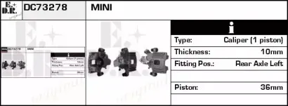 Тормозной суппорт EDR купить