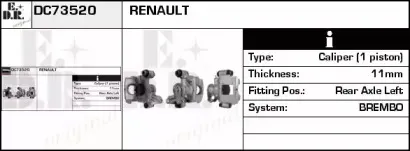 Тормозной суппорт EDR купить