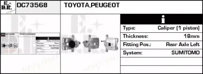 Тормозной суппорт EDR купить