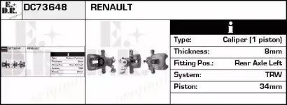 Тормозной суппорт EDR купить