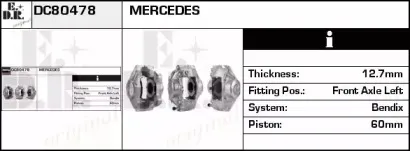 Тормозной суппорт EDR купить