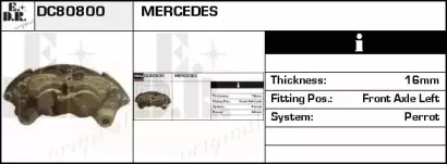 Тормозной суппорт EDR купить