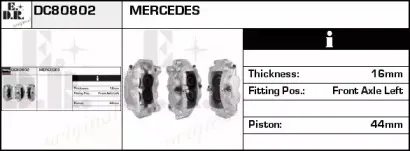 Тормозной суппорт EDR купить