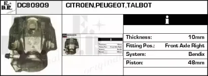 Тормозной суппорт EDR купить