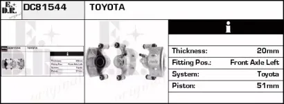 Тормозной суппорт EDR купить