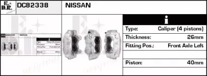 Тормозной суппорт EDR купить