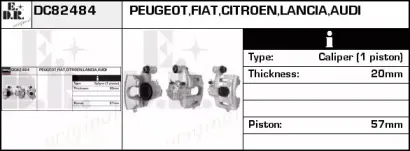 Тормозной суппорт EDR купить