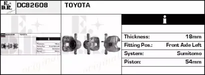 Тормозной суппорт EDR купить