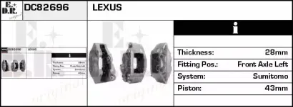 Тормозной суппорт EDR купить