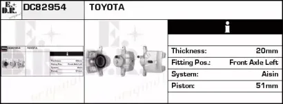 Тормозной суппорт EDR купить