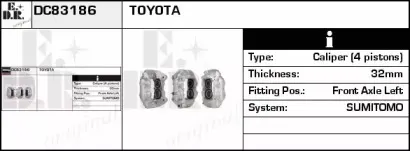 Тормозной суппорт EDR купить