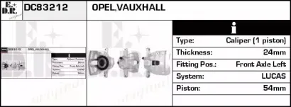 Тормозной суппорт EDR купить