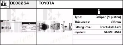 Тормозной суппорт EDR купить