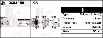 Тормозной суппорт EDR купить