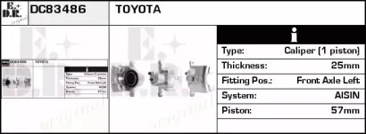 Тормозной суппорт EDR купить