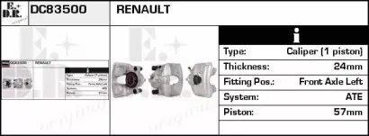 Тормозной суппорт EDR купить