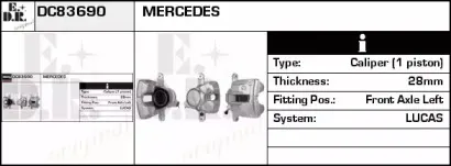 Тормозной суппорт EDR купить