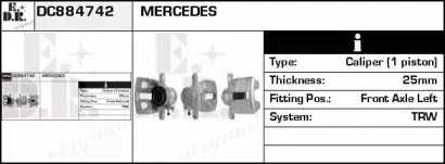 Тормозной суппорт EDR купить