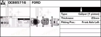 Тормозной суппорт EDR купить