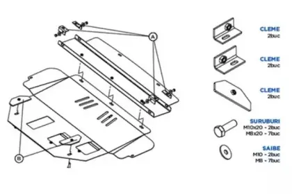 Защита двигателя / поддона двигателя ASAM купить
