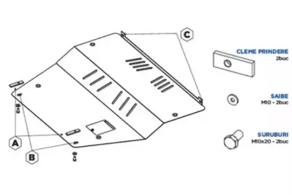 Защита двигателя / поддона двигателя ASAM купить