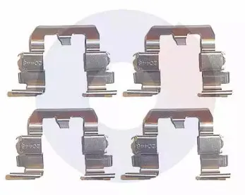 Комплектующие, колодки дискового тормоза CARRAB BRAKE PARTS купить