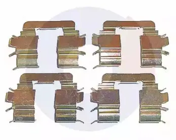 Комплектующие, колодки дискового тормоза CARRAB BRAKE PARTS купить
