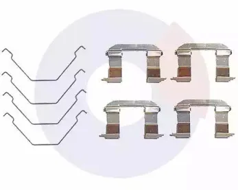 Комплектующие, колодки дискового тормоза CARRAB BRAKE PARTS купить