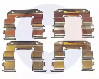 Комплектующие, колодки дискового тормоза CARRAB BRAKE PARTS купить
