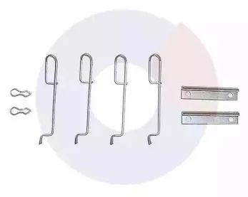 Комплектующие, колодки дискового тормоза CARRAB BRAKE PARTS купить