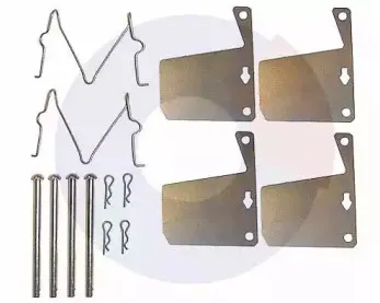 Комплектующие, колодки дискового тормоза CARRAB BRAKE PARTS купить