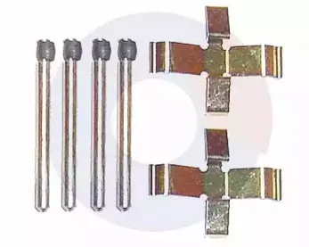 Комплектующие, колодки дискового тормоза CARRAB BRAKE PARTS купить