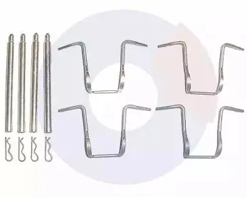 Комплектующие, колодки дискового тормоза CARRAB BRAKE PARTS купить