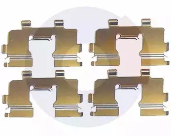Комплектующие, колодки дискового тормоза CARRAB BRAKE PARTS купить