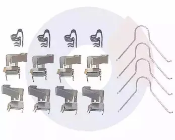 Комплектующие, колодки дискового тормоза CARRAB BRAKE PARTS купить