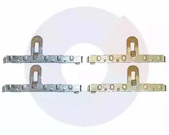 Комплектующие, колодки дискового тормоза CARRAB BRAKE PARTS купить