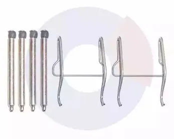 Комплектующие, колодки дискового тормоза CARRAB BRAKE PARTS купить