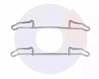 Комплектующие, колодки дискового тормоза CARRAB BRAKE PARTS купить