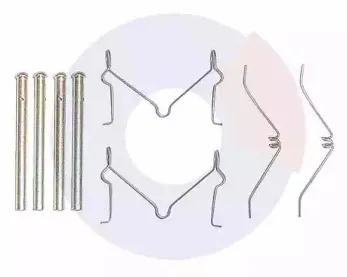 Комплектующие, колодки дискового тормоза CARRAB BRAKE PARTS купить
