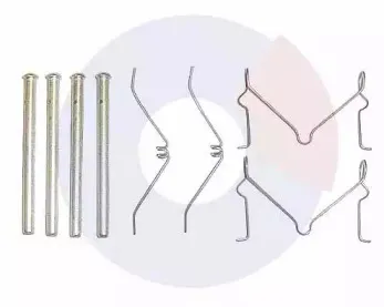 Комплектующие, колодки дискового тормоза CARRAB BRAKE PARTS купить