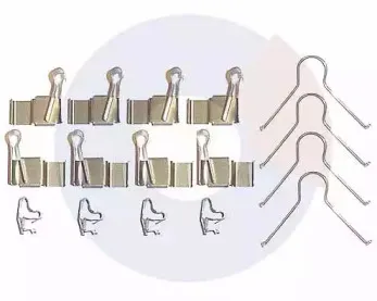 Комплектующие, колодки дискового тормоза CARRAB BRAKE PARTS купить