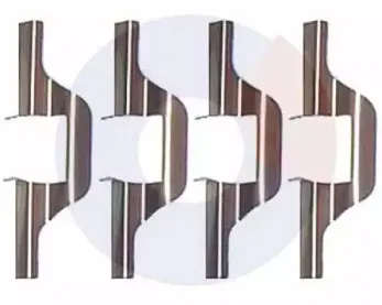 Комплектующие, колодки дискового тормоза CARRAB BRAKE PARTS купить