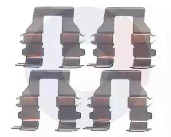 Комплектующие, колодки дискового тормоза CARRAB BRAKE PARTS купить