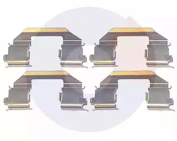 Комплектующие, колодки дискового тормоза CARRAB BRAKE PARTS купить