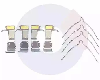 Комплектующие, колодки дискового тормоза CARRAB BRAKE PARTS купить