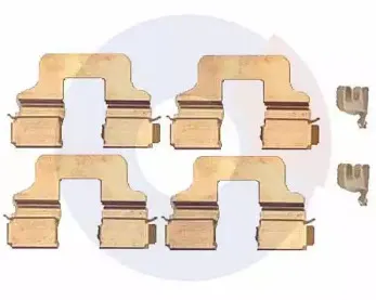 Комплектующие, колодки дискового тормоза CARRAB BRAKE PARTS купить