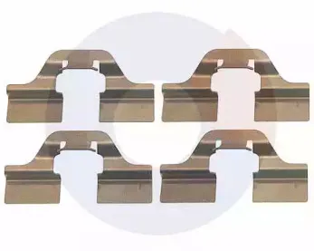 Комплектующие, колодки дискового тормоза CARRAB BRAKE PARTS купить